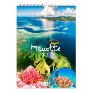 Calendrier publicitaire illustré 13 feuilles MAYOTTE
