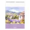 Calendrier publicitaire mural 6/7 feuillets PAYSAGES
