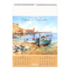 Calendrier publicitaire mural 6/7 feuillets PAYSAGES